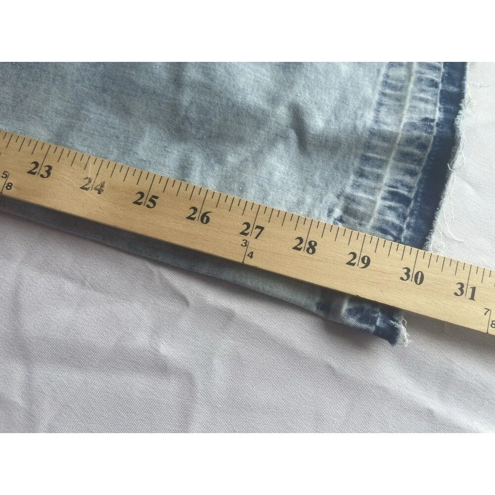 VIP jeans Women’s Size 28 Wide Leg Cargo Denim Light Blue Baggy y2k